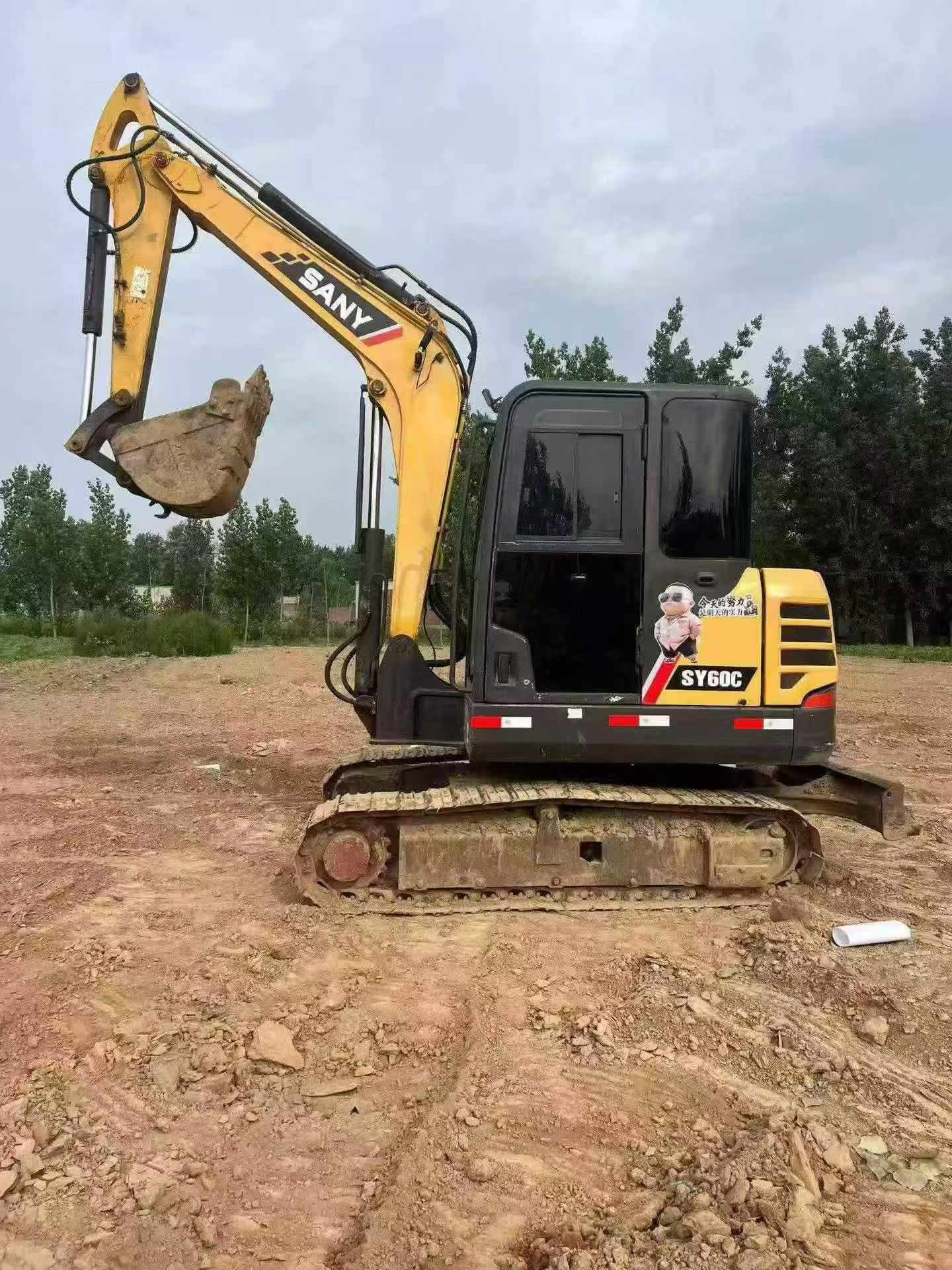 Buy Sany SY60 Used Excavator / 2