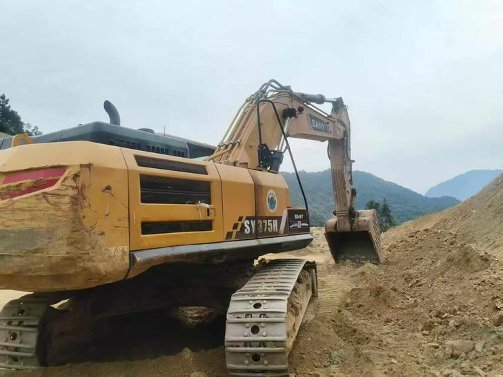 Buy Sany SY375H Used Excavator / 1