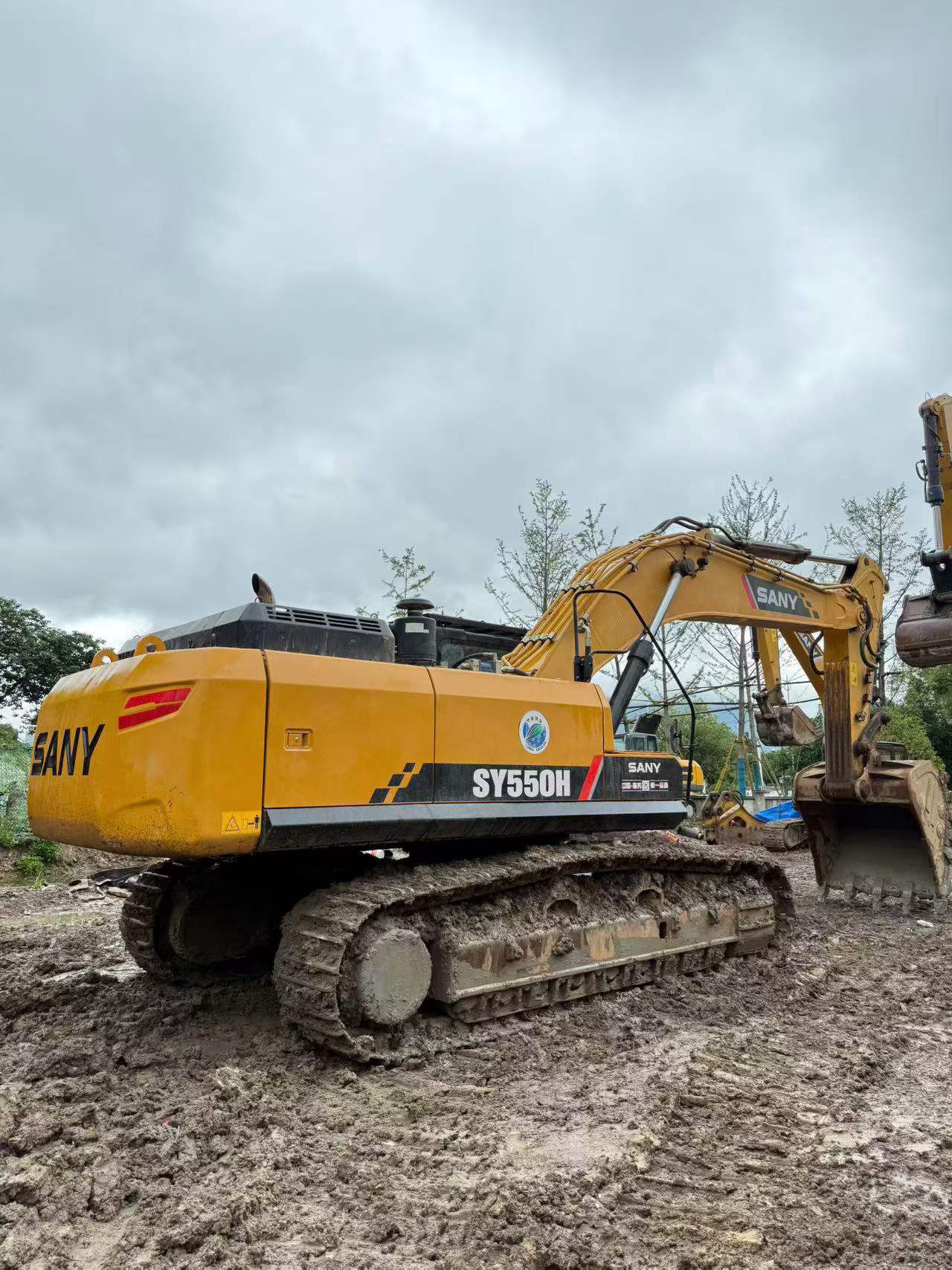 Buy Sany SY550H Used Excavator / 1