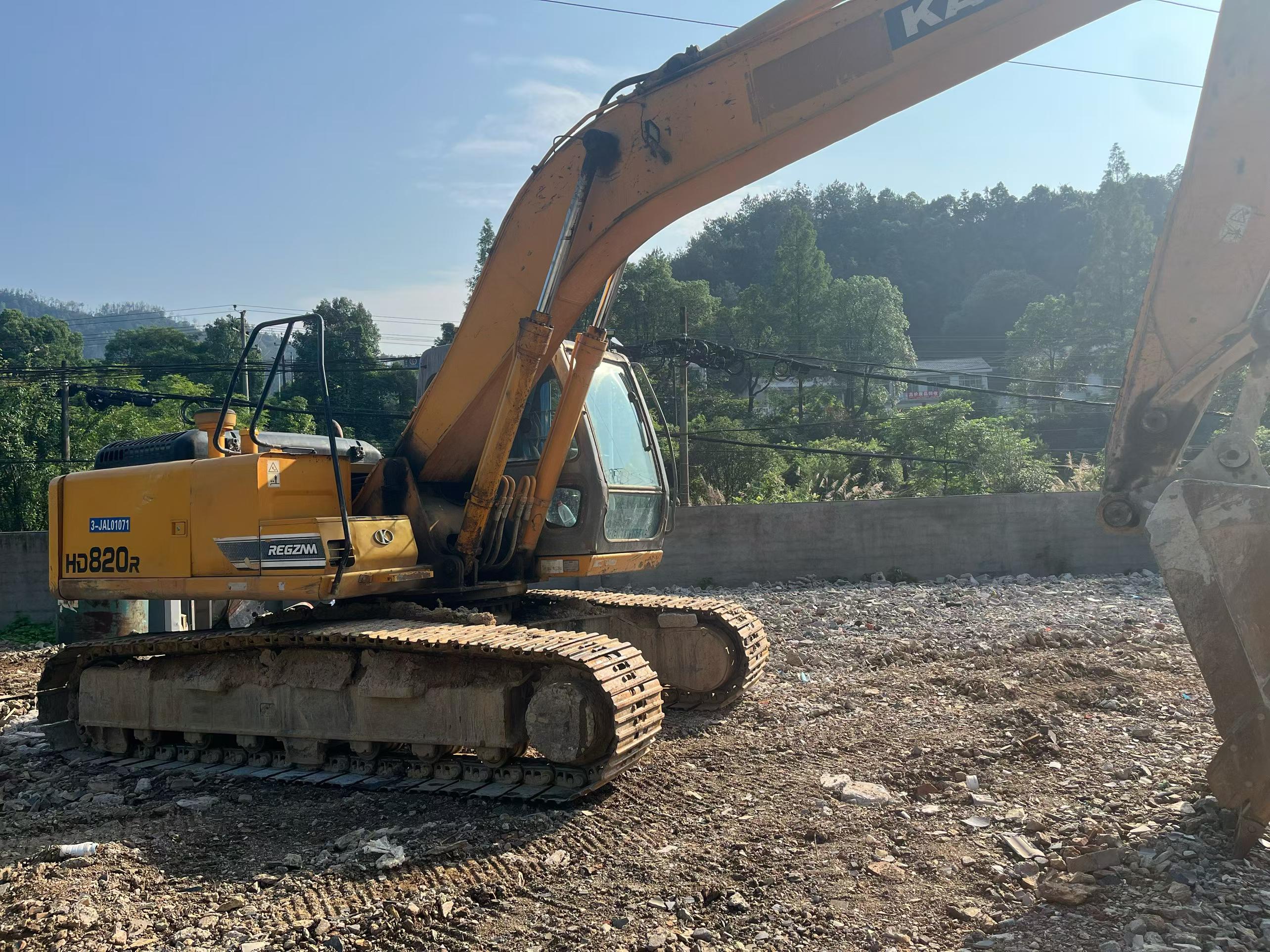 Buy Kato HD820R Used Excavator / 8
