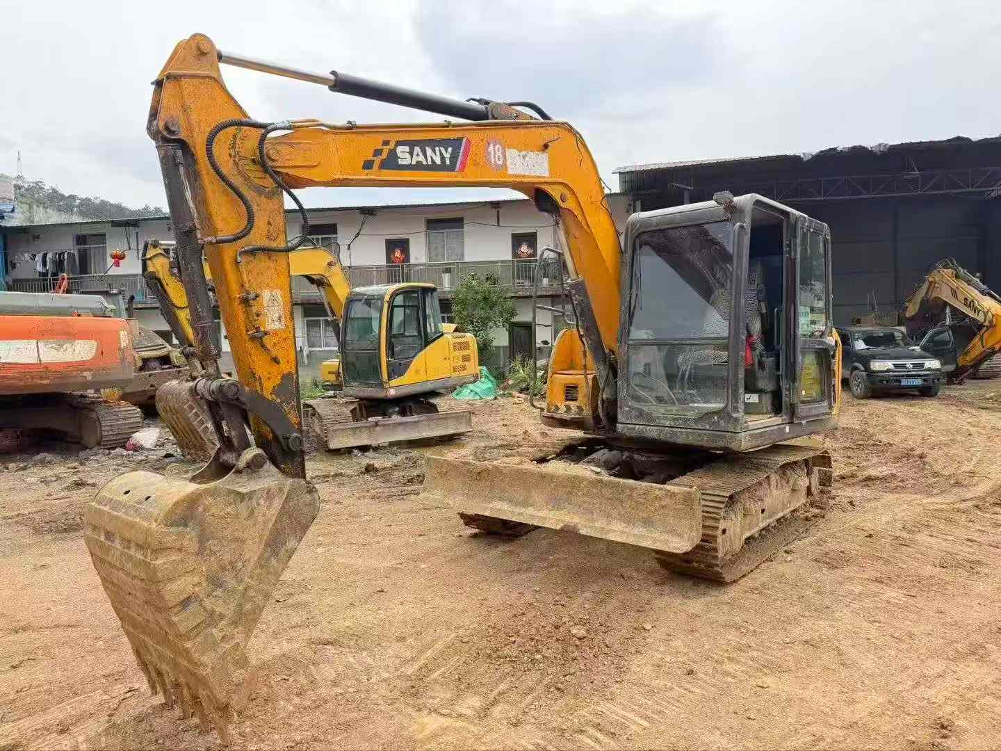 Buy Sany SY75C-8 Used Excavator / 3
