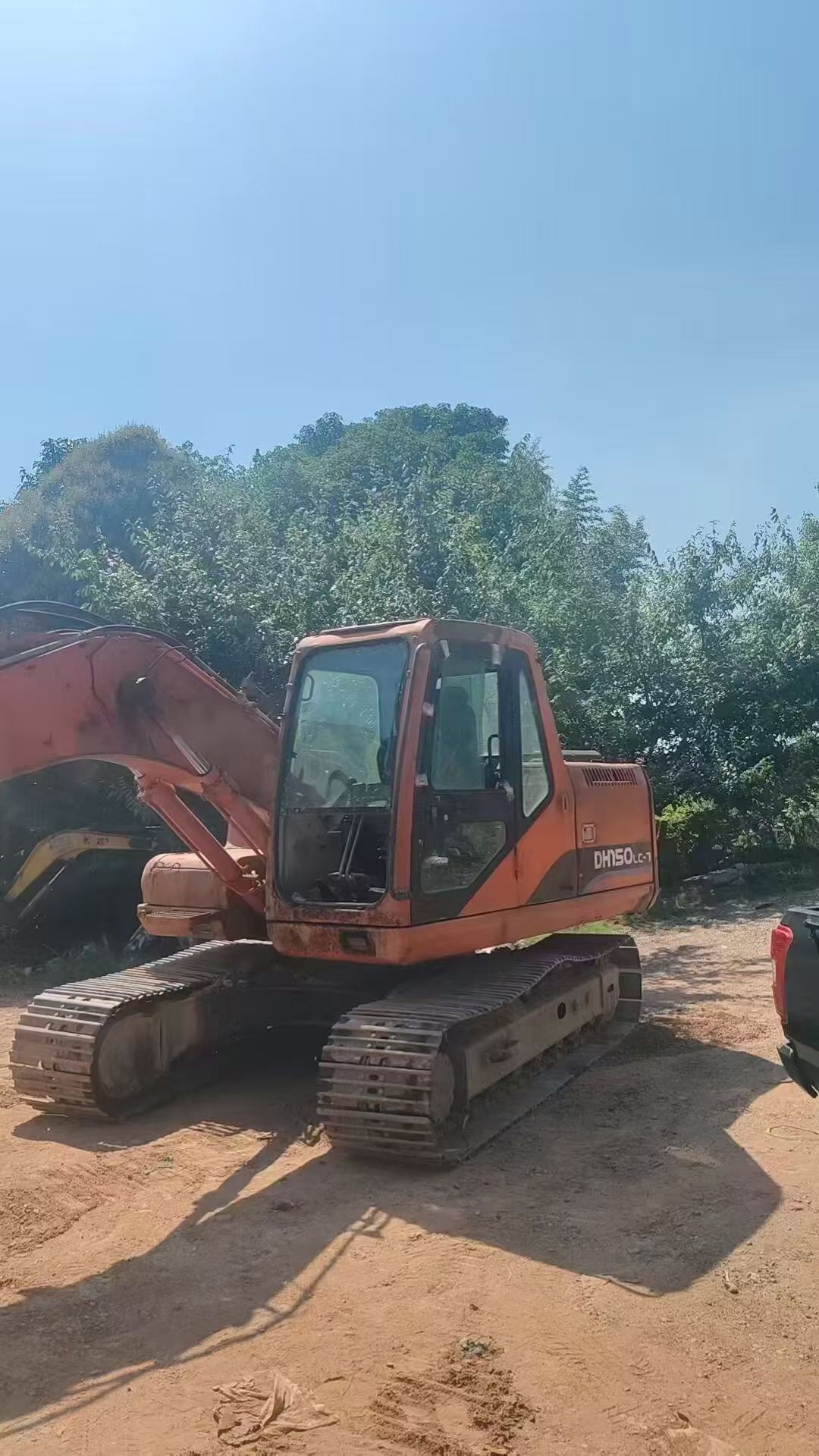Buy Doosan DH150-7 Used Excavator / 9