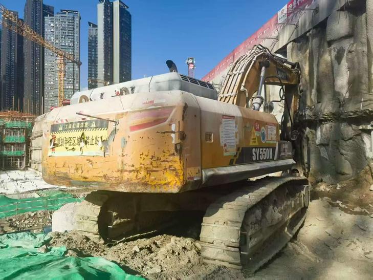 Buy Sany SY550H Used Excavator / 1