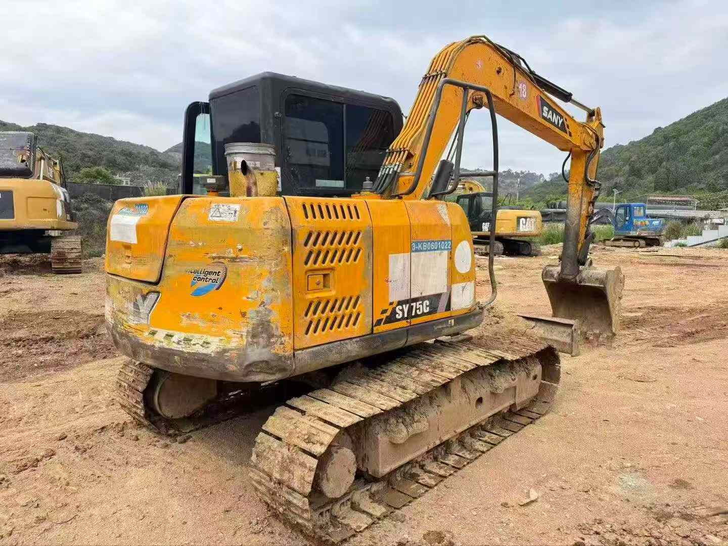 Buy Sany SY75C-8 Used Excavator / 4