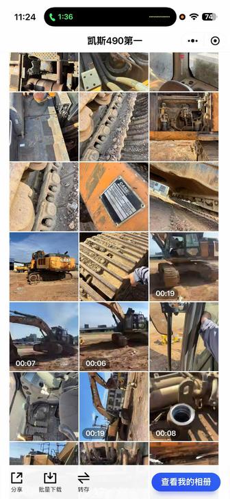 Buy Case CX490C Used Excavator / 1
