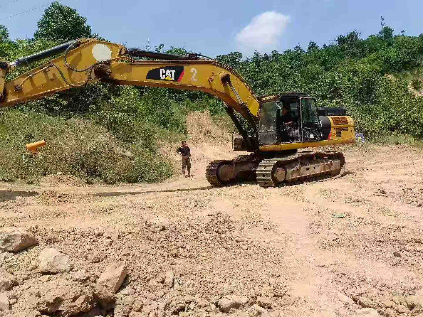 Buy Caterpillar 336E Used Excavator / 7