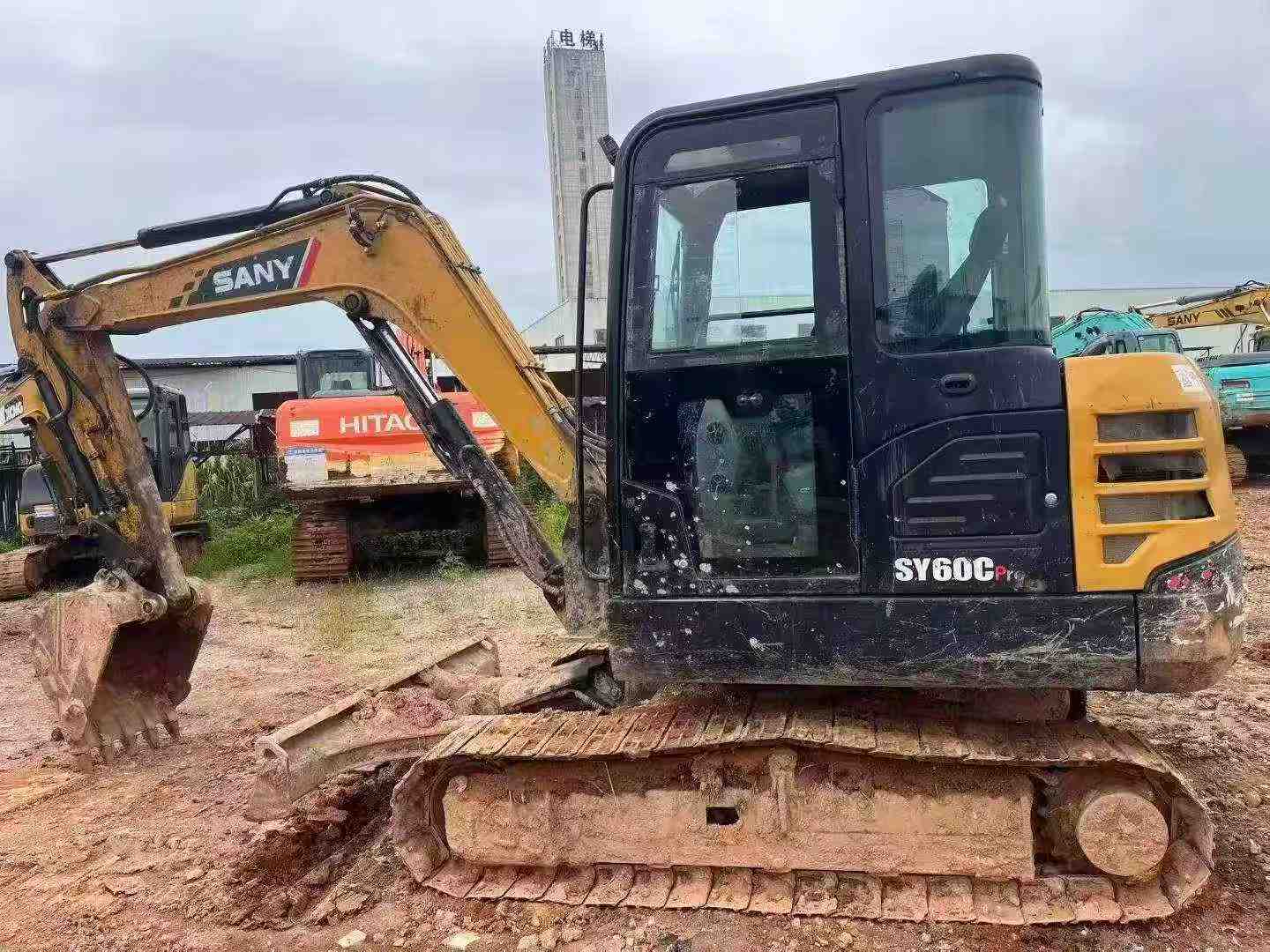 Buy Sany SY55 Used Excavator / 3