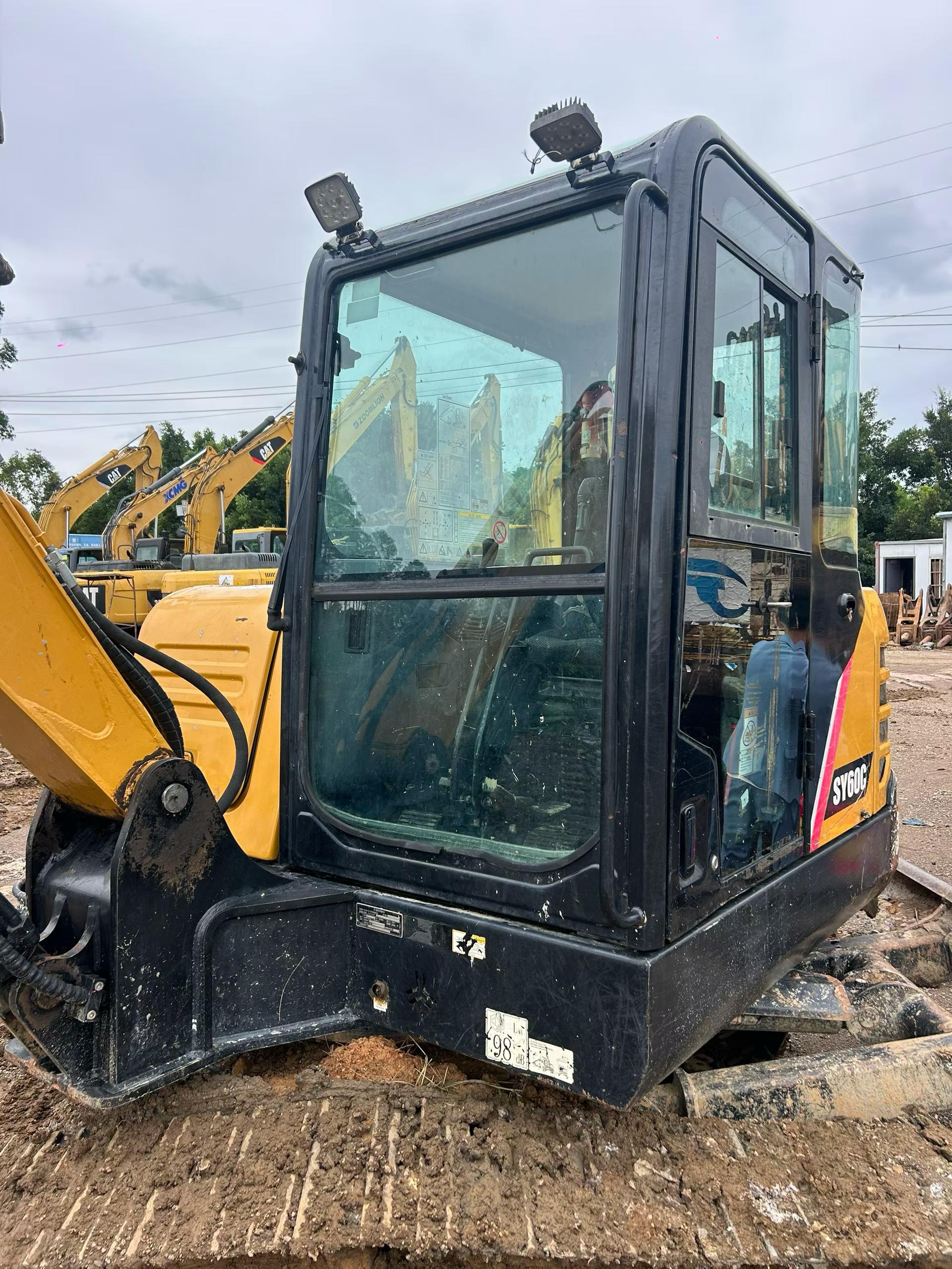 Buy Sany SY55 Used Excavator / 6