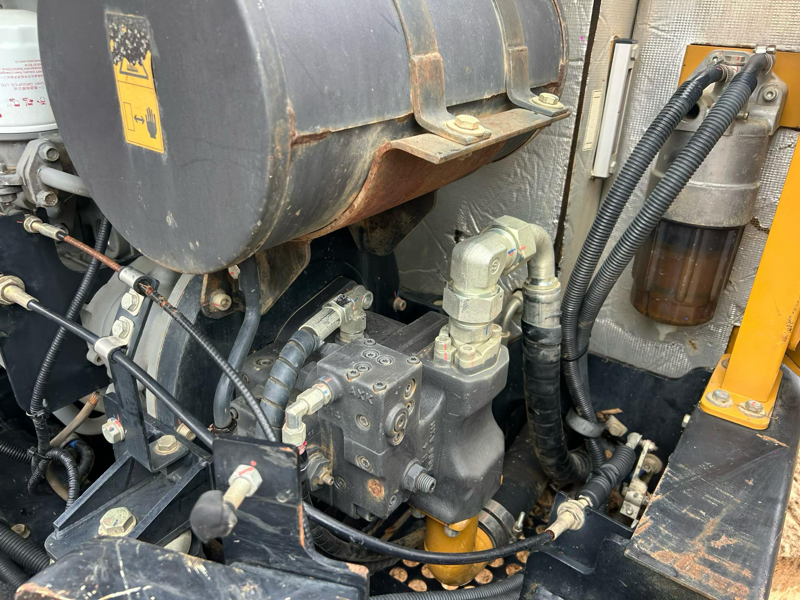 Buy Sany SY55 Used Excavator / 8