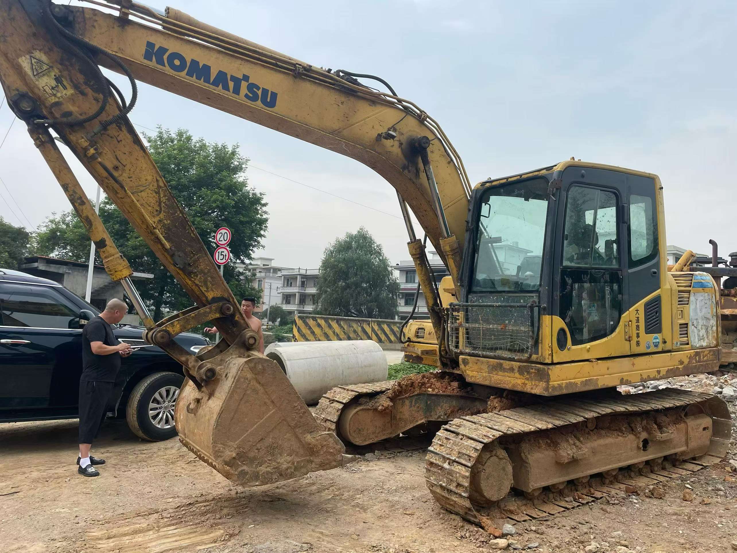 Buy Komatsu PC120-8 Used Excavator / 2