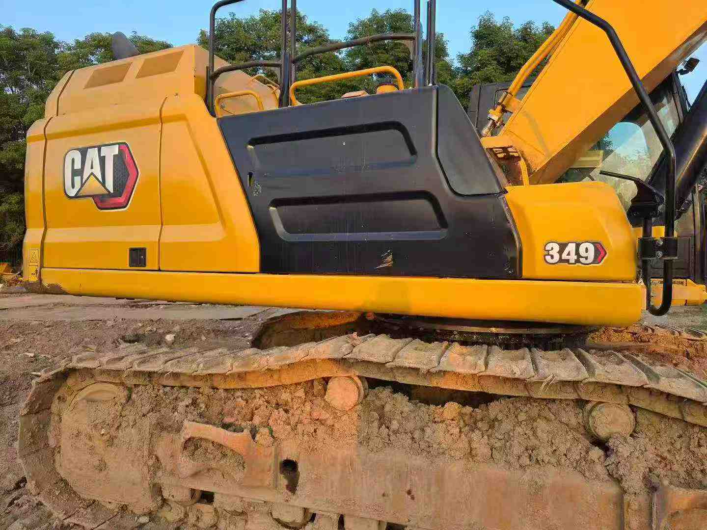 Buy Caterpillar 349E Used Excavator / 4