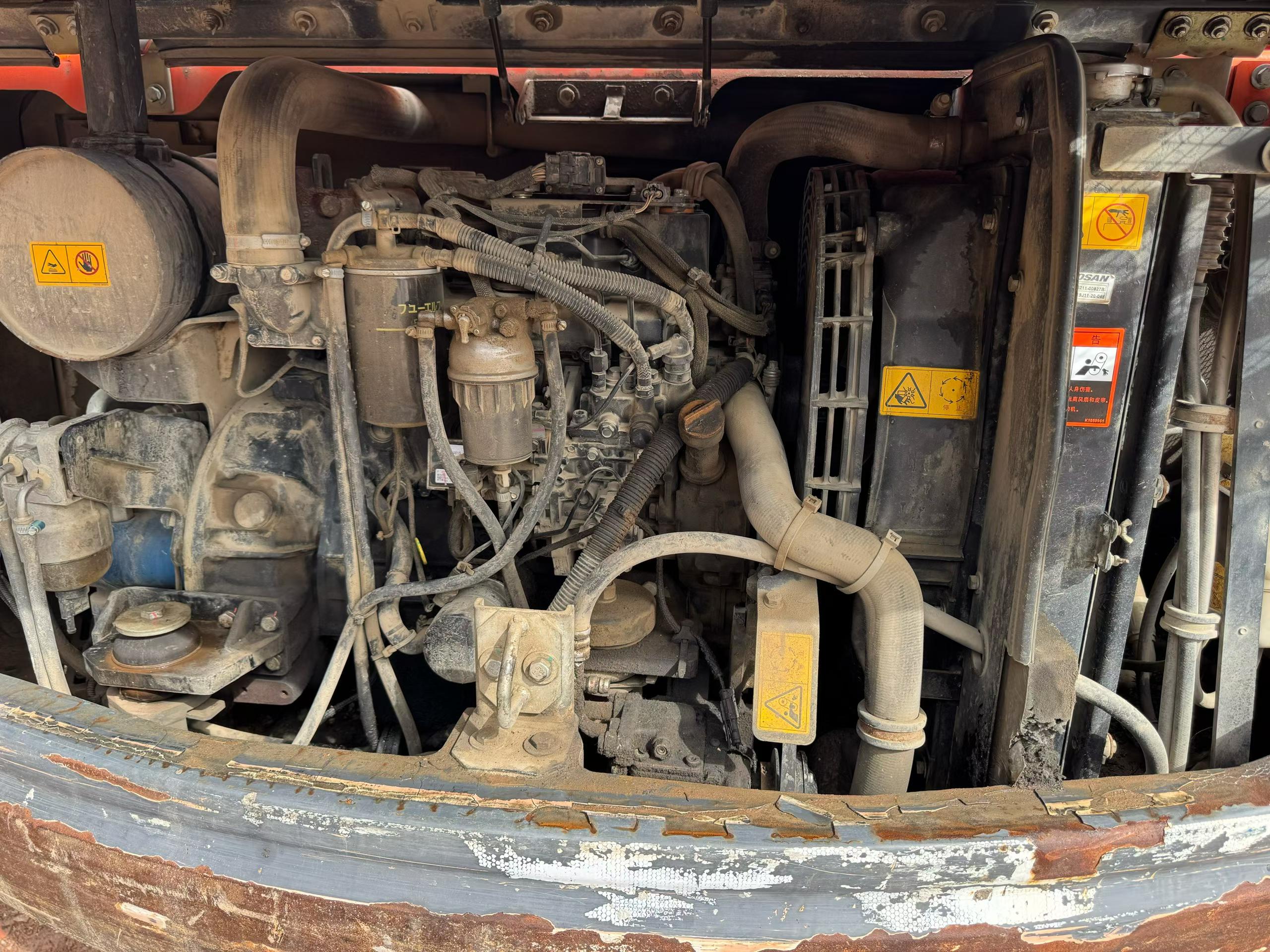 Buy Doosan DX75-9C Used Excavator / 8