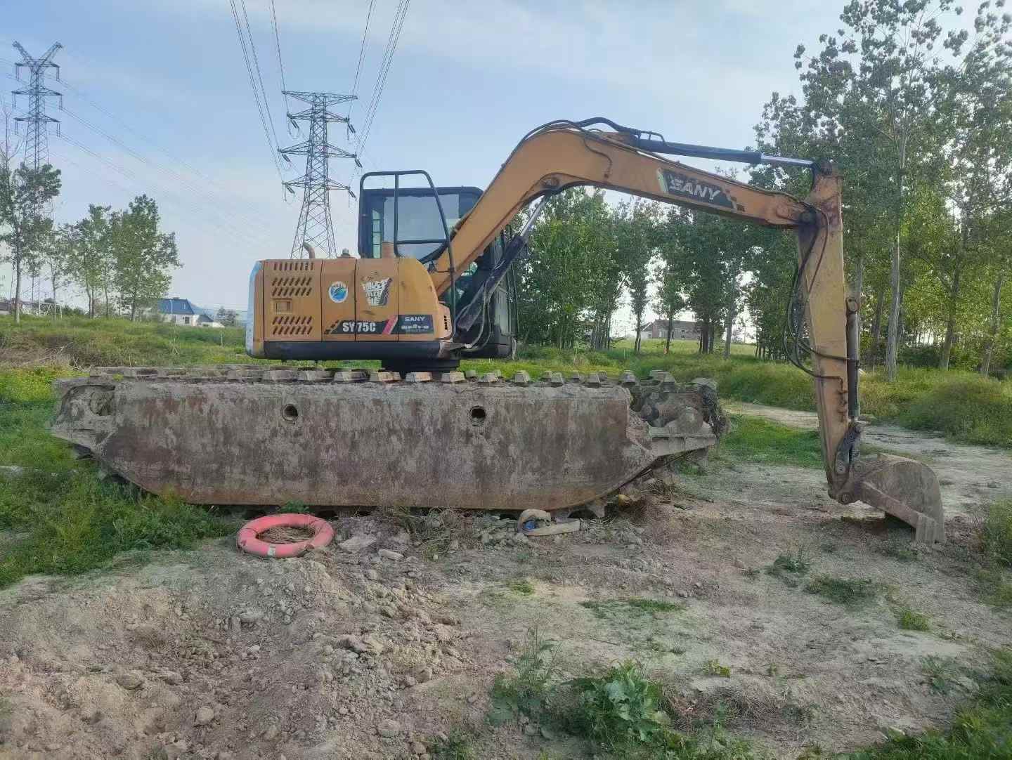 Buy Sany SY75 Used Excavator / 2