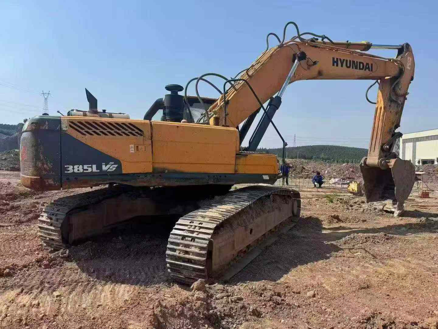 Buy Hyundai R385LVS Used Excavator / 4
