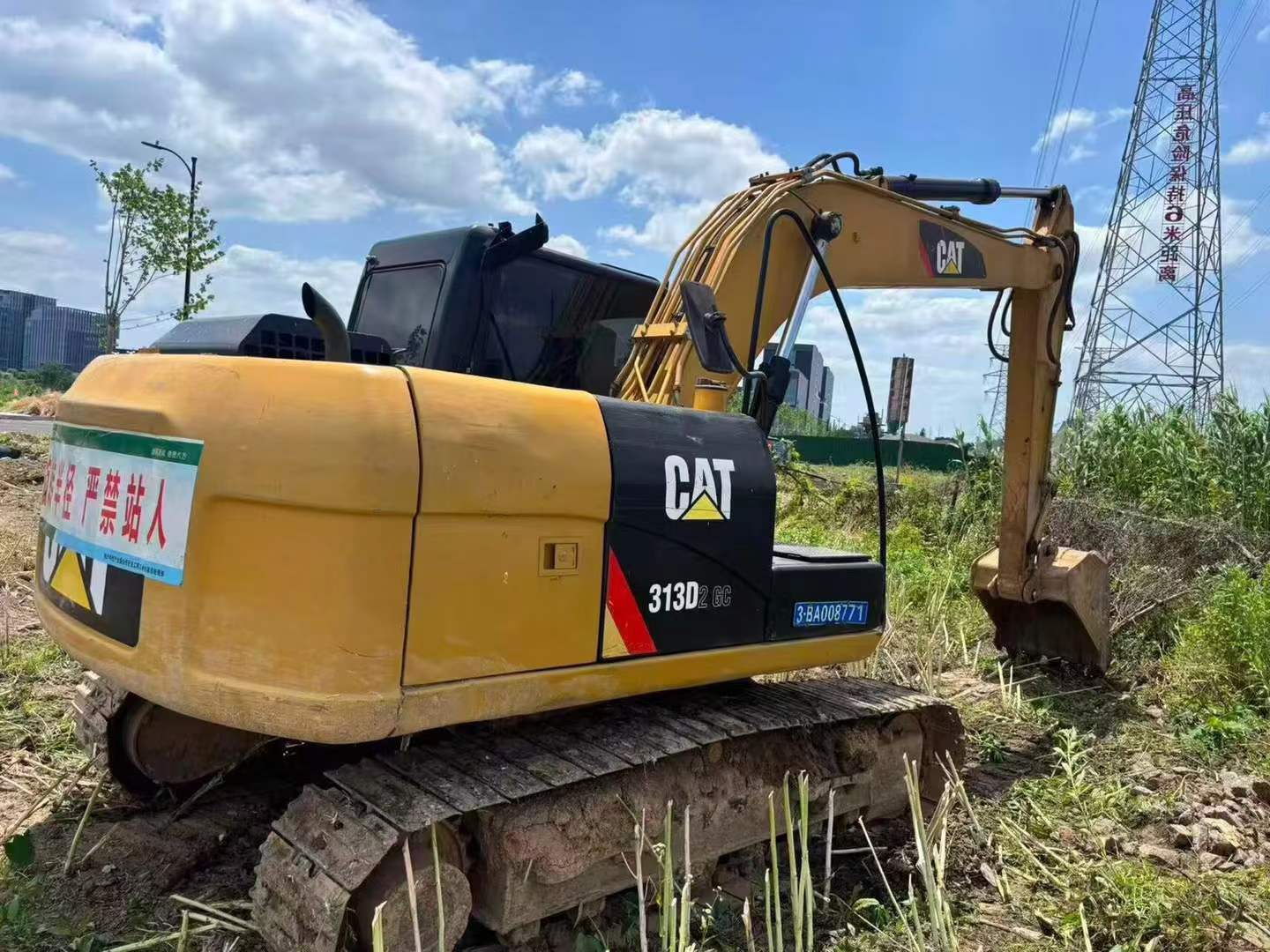 Buy Caterpillar 313D Used Excavator / 3