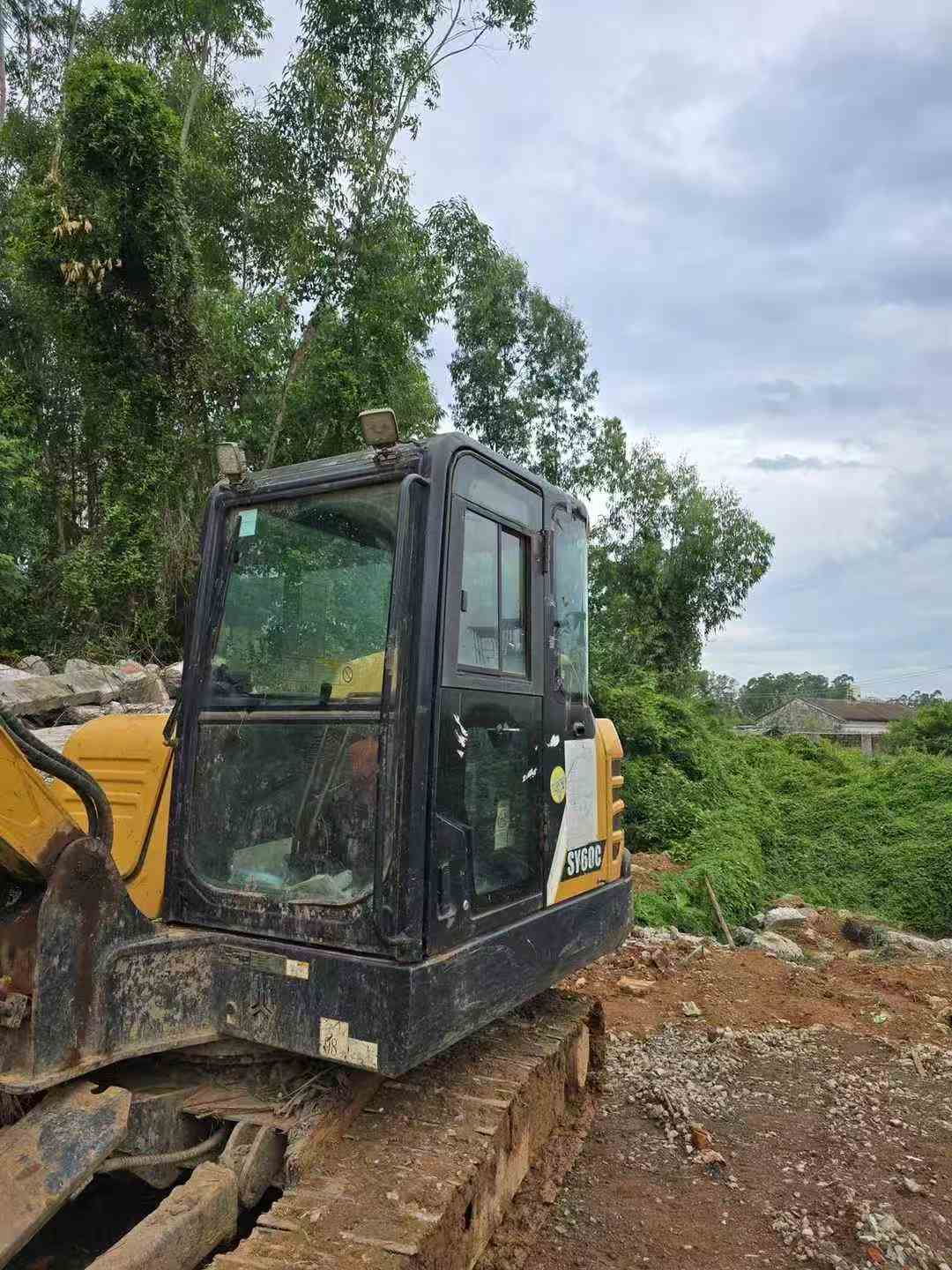 Buy Sany SY60 Used Excavator / 7