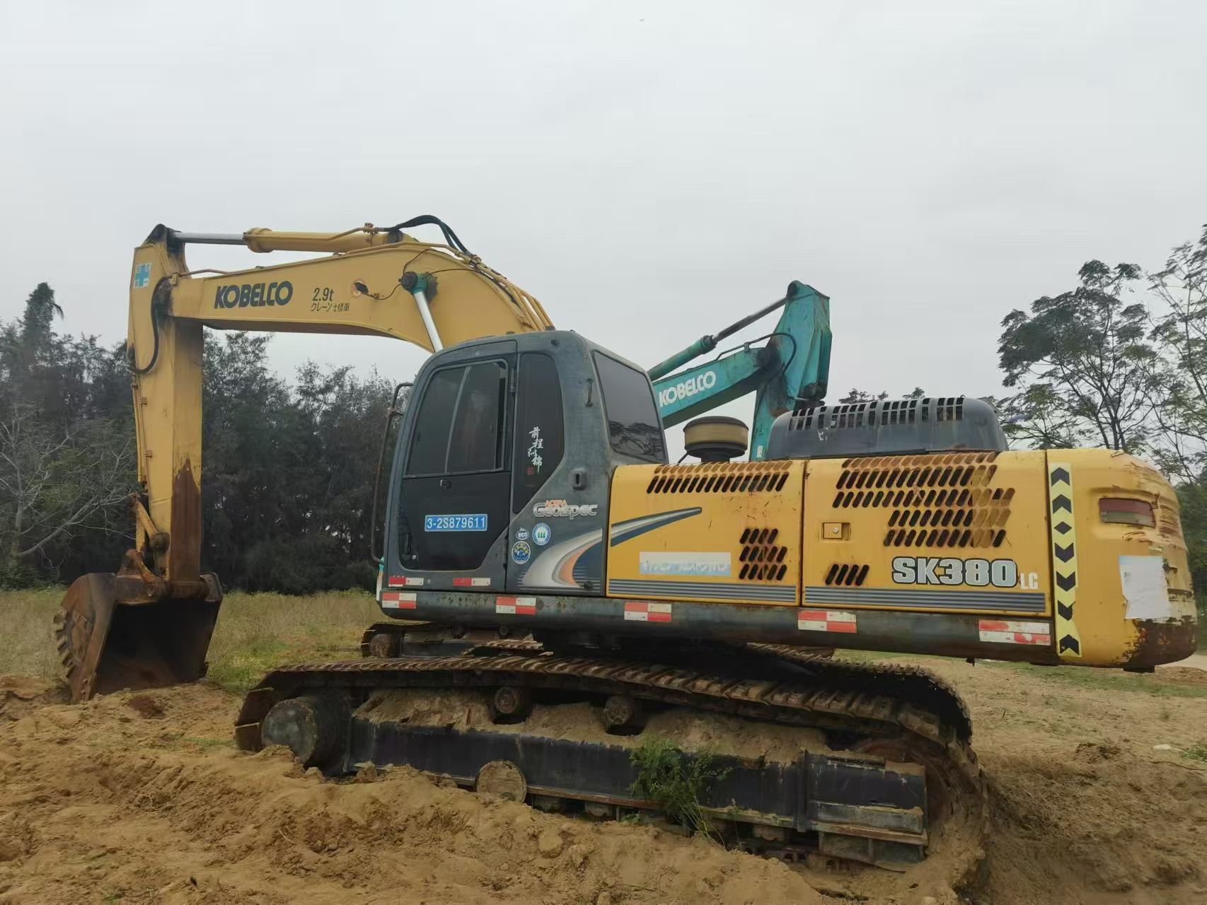 Buy Kobelco SK350-8 Used Excavator / 6