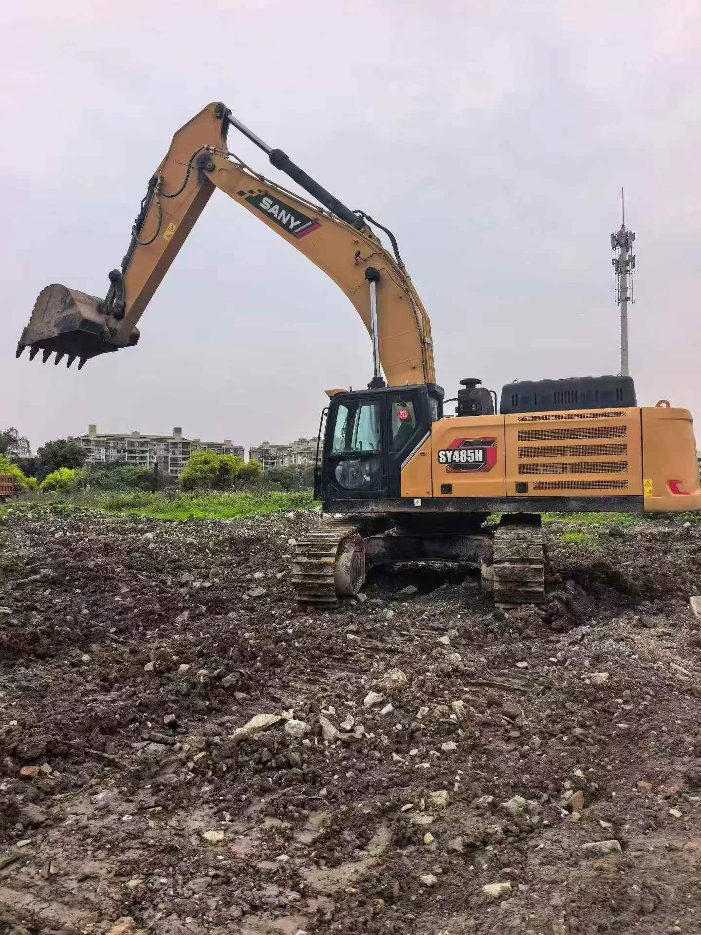 Buy Sany SY485C Used Excavator / 8