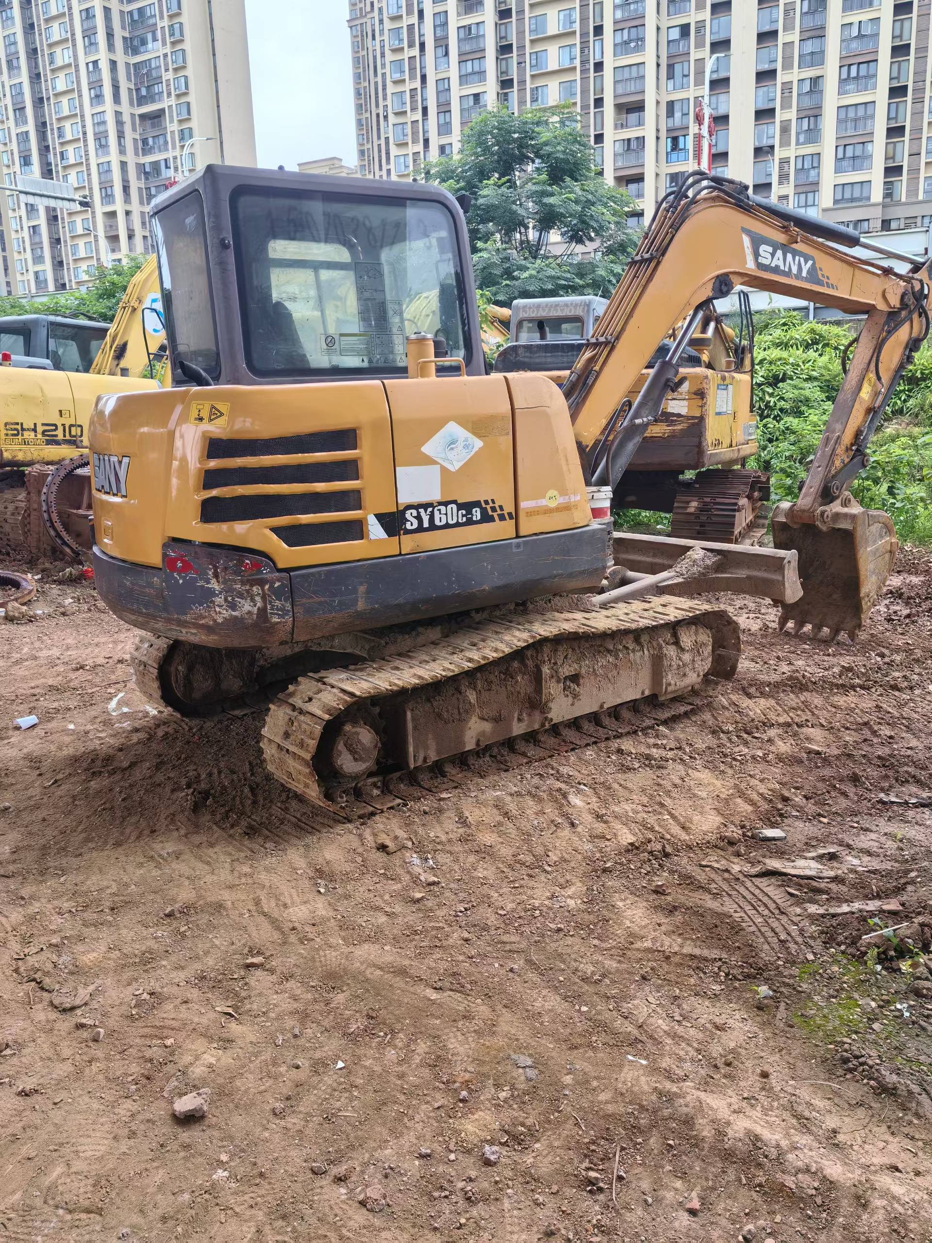 Buy Sany SY55 Used Excavator / 2