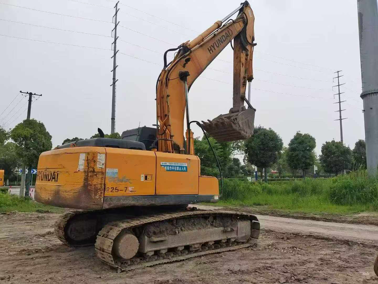Buy Hyundai R215-7 Used Excavator / 5