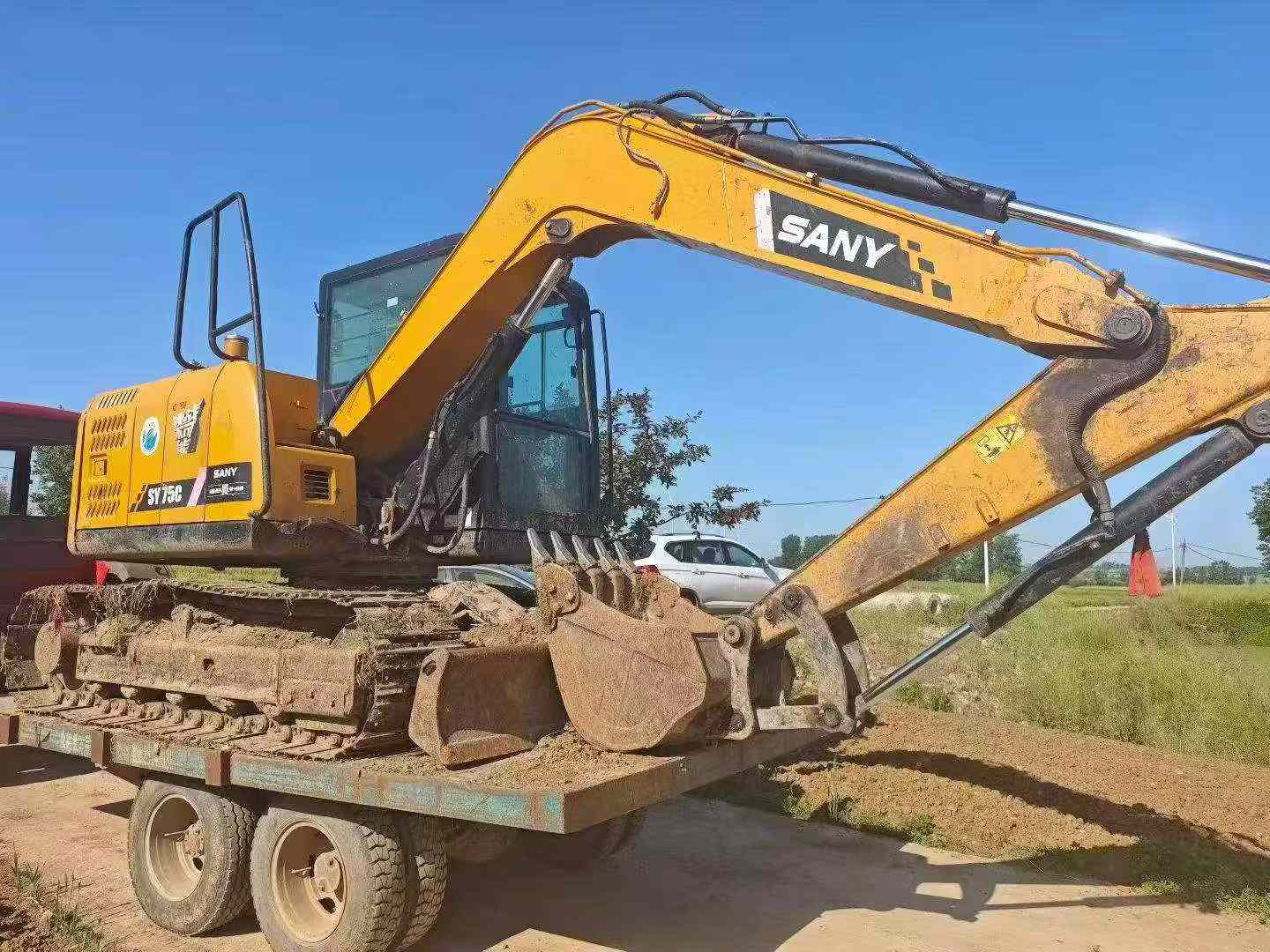 Buy Sany SY75 Used Excavator / 3 Buy Sany SY75 Used Excavator / 3