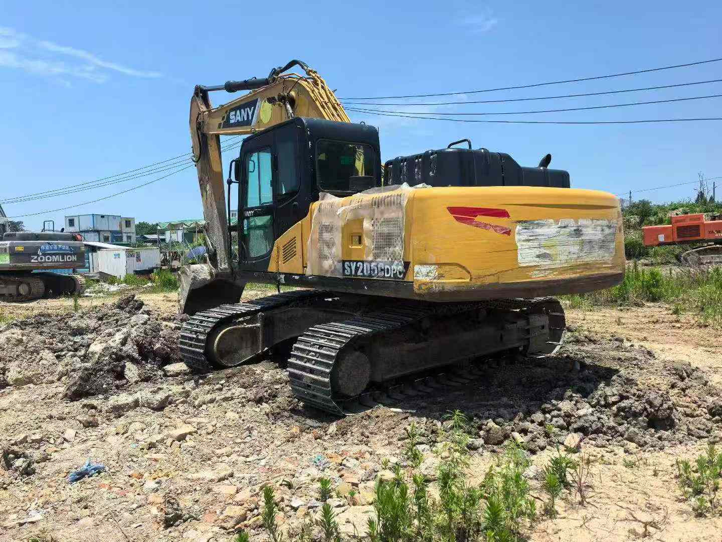 Buy Sany SY205C Used Excavator / 8