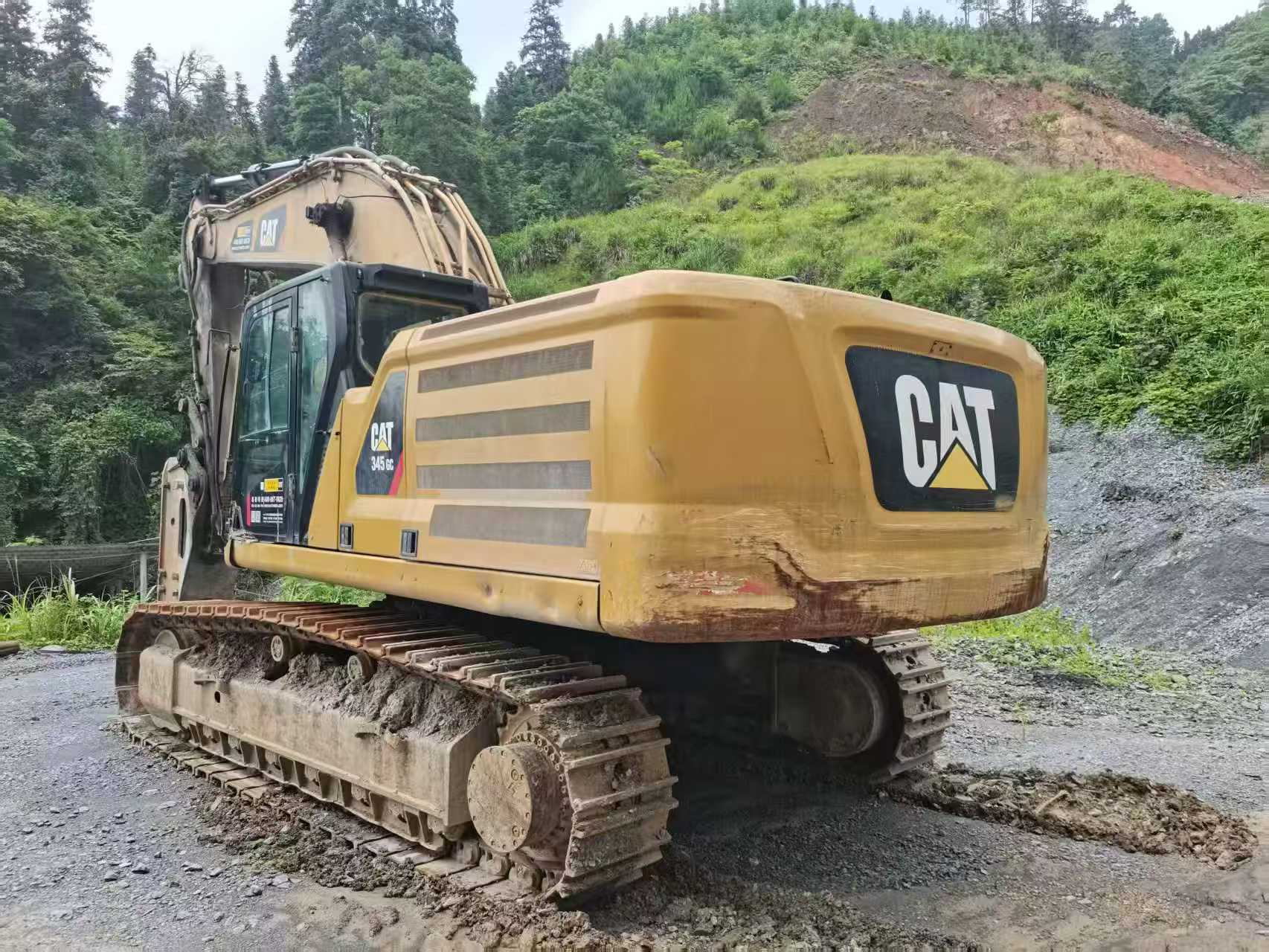 Buy Caterpillar 345B Used Excavator / 5