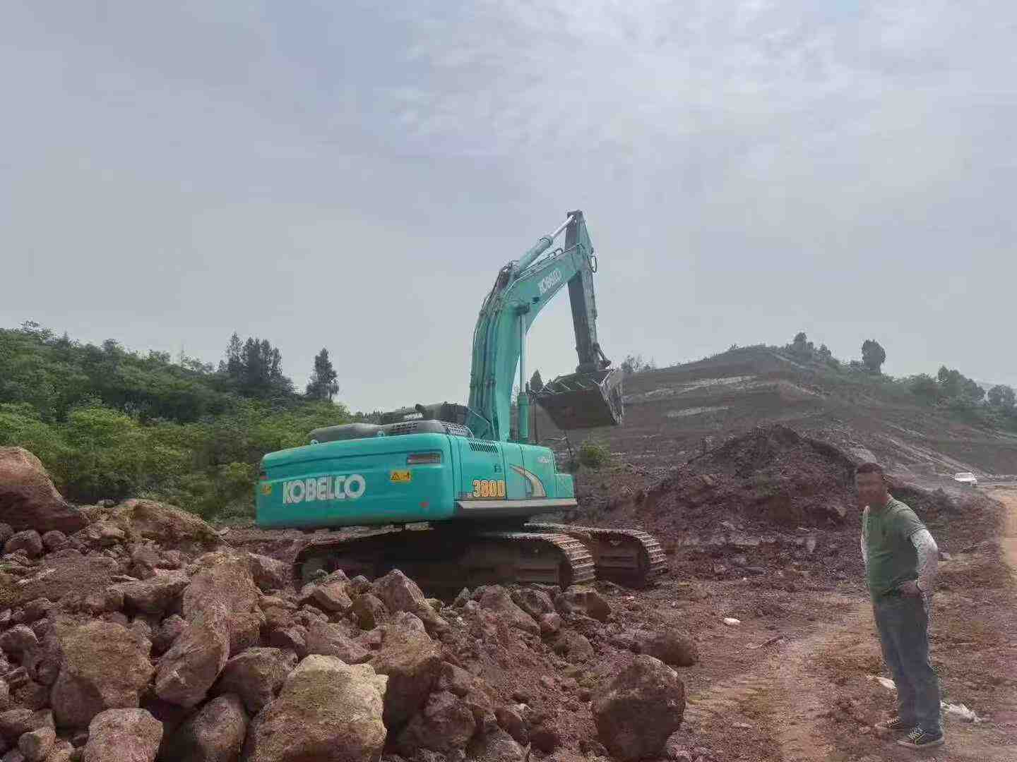 Buy Kobelco SK380D Used Excavator / 7