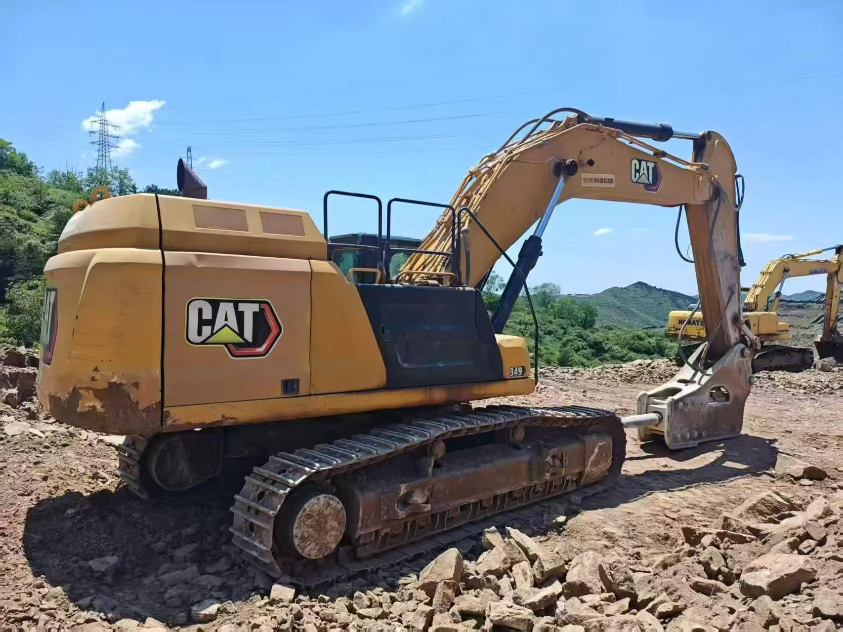 Buy Caterpillar 349E Used Excavator / 8