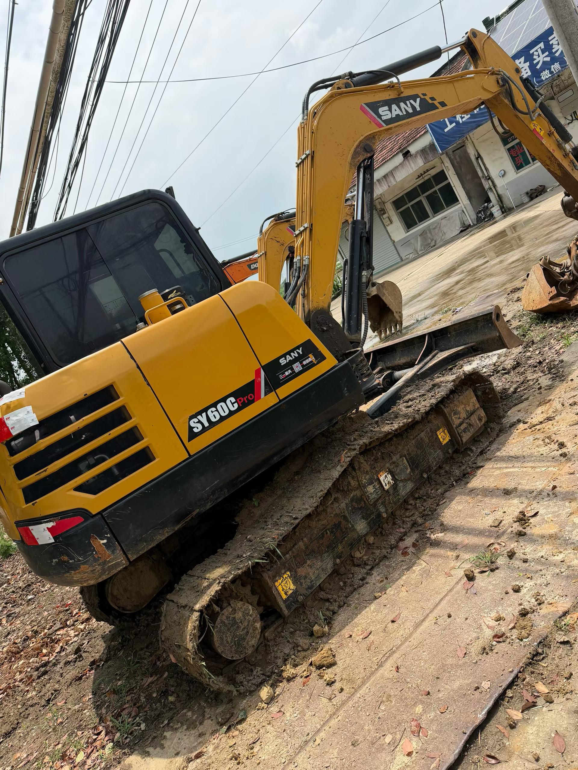 Buy Sany SY60 Used Excavator / 6