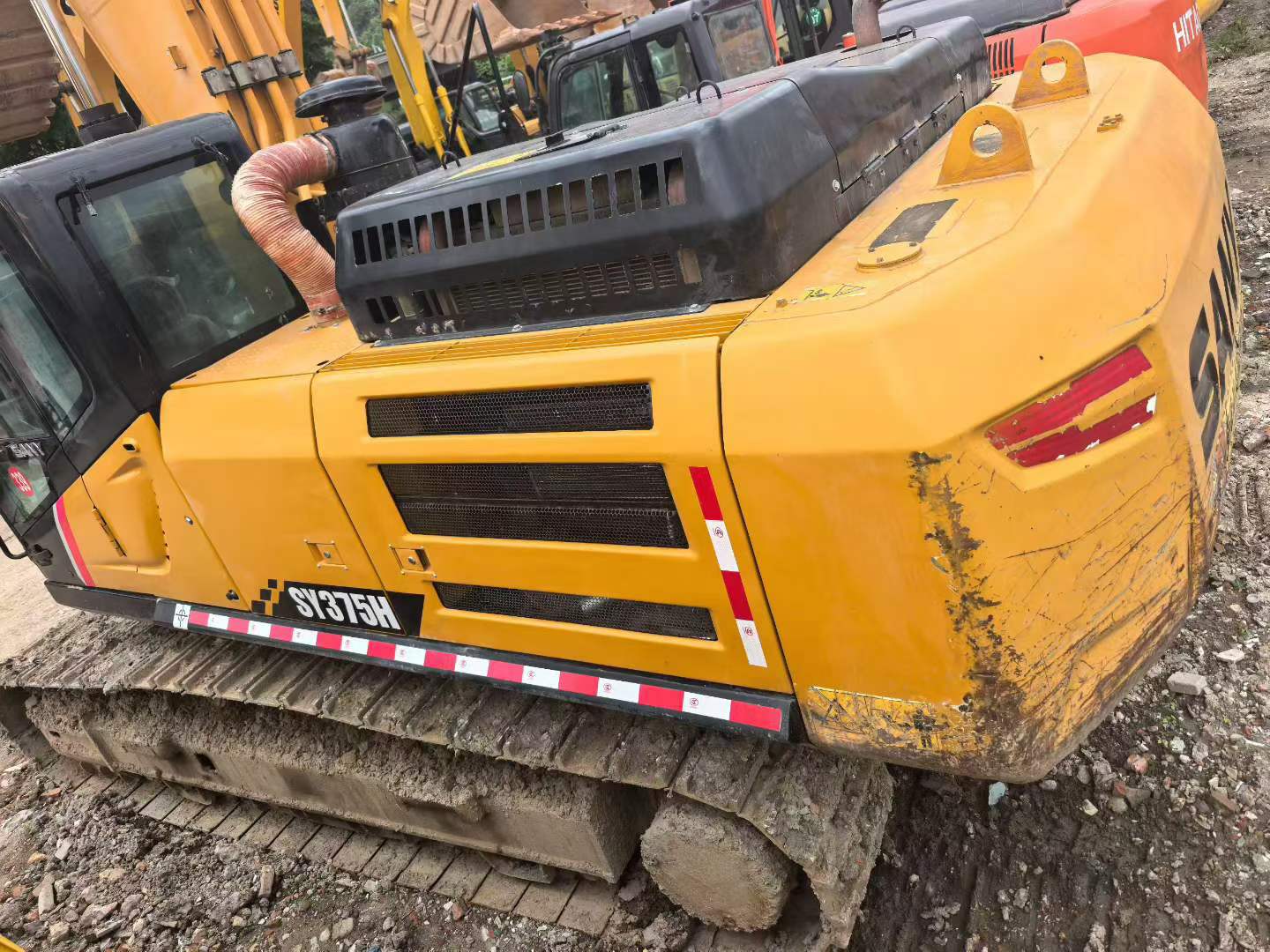 Buy Sany SY375H Used Excavator / 4