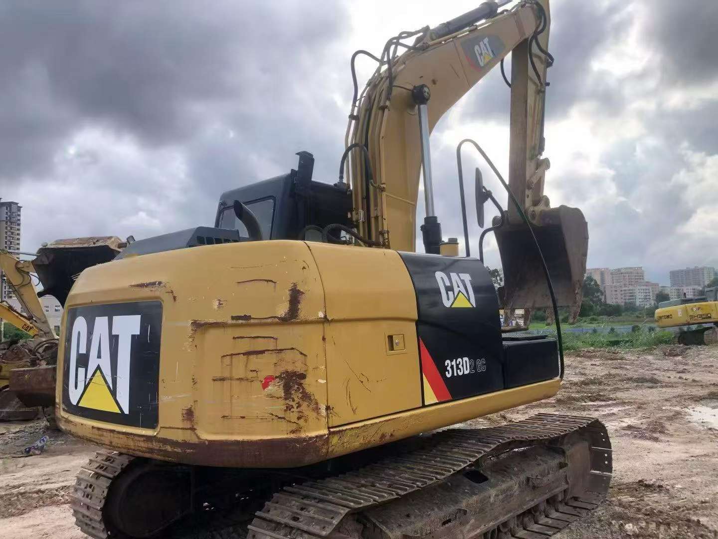 Buy Caterpillar 313D Used Excavator / 2
