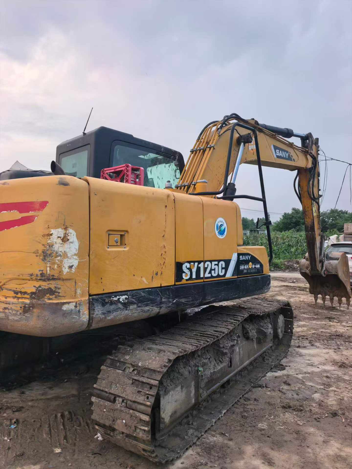Buy Sany SY125C-10 Used Excavator / 3