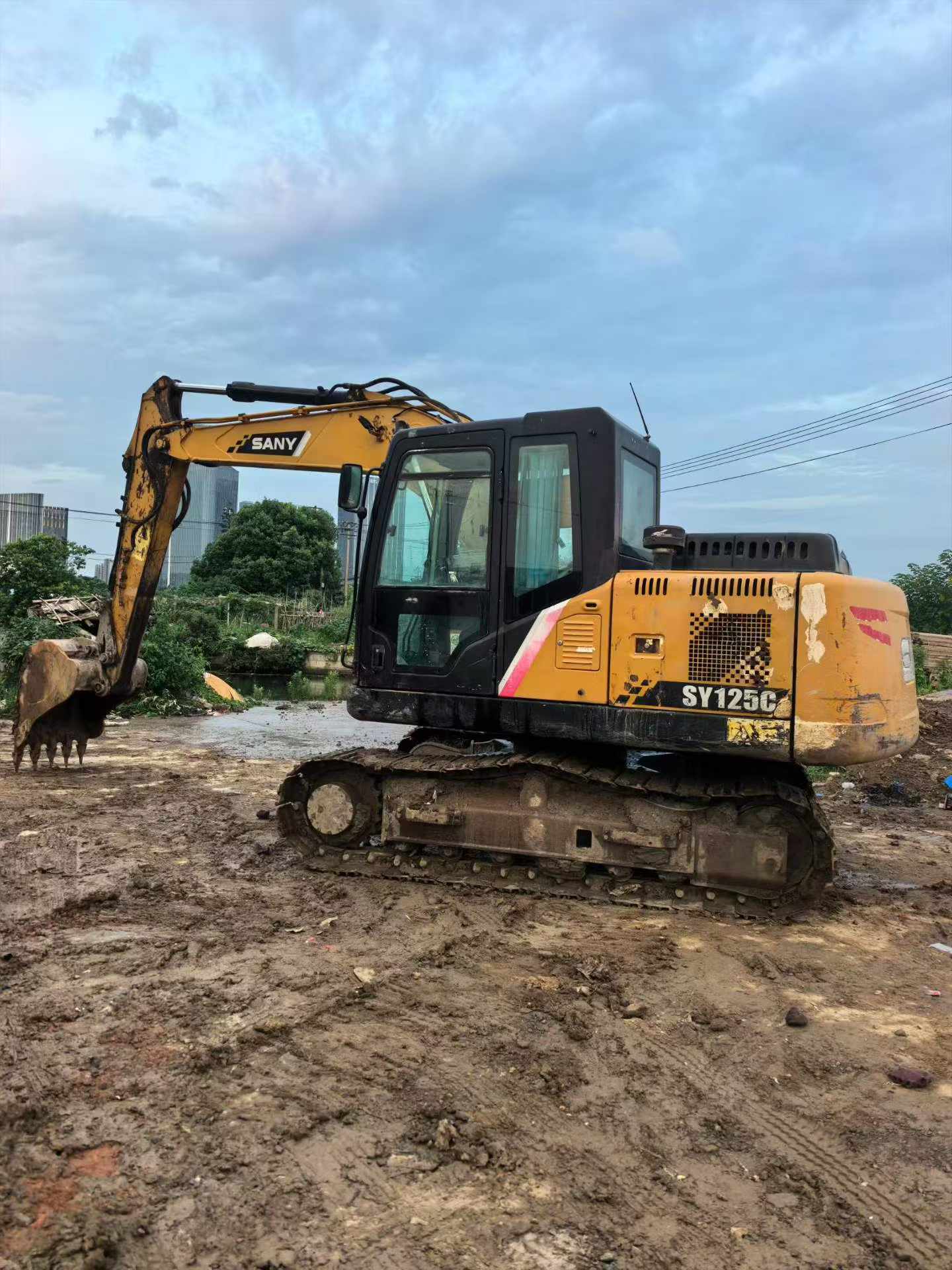 Buy Sany SY125C-10 Used Excavator / 2
