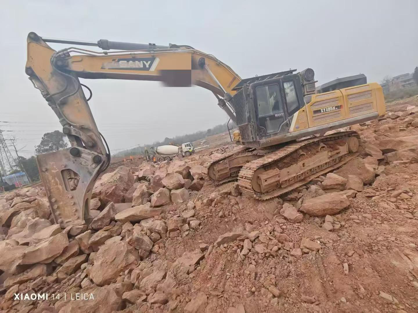 Buy Sany SY485C Used Excavator / 3