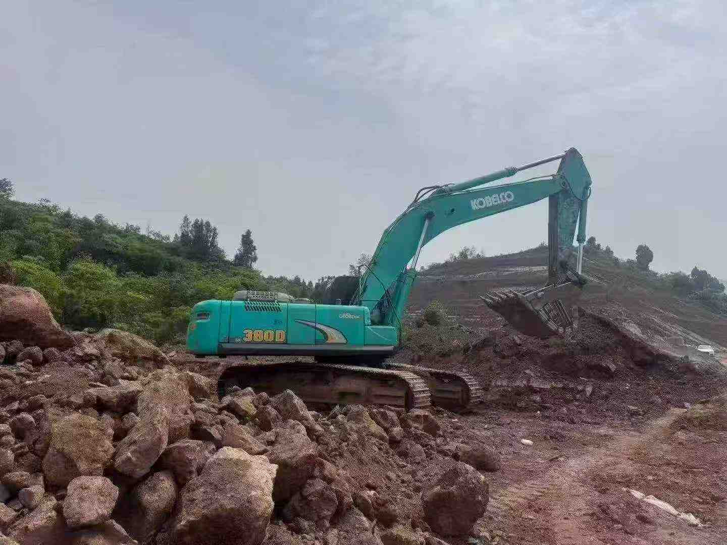 Buy Kobelco SK380D Used Excavator / 4