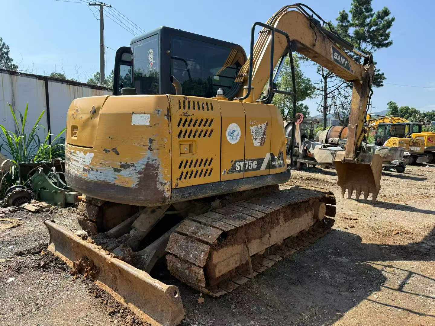 Buy Sany SY75 Used Excavator / 2