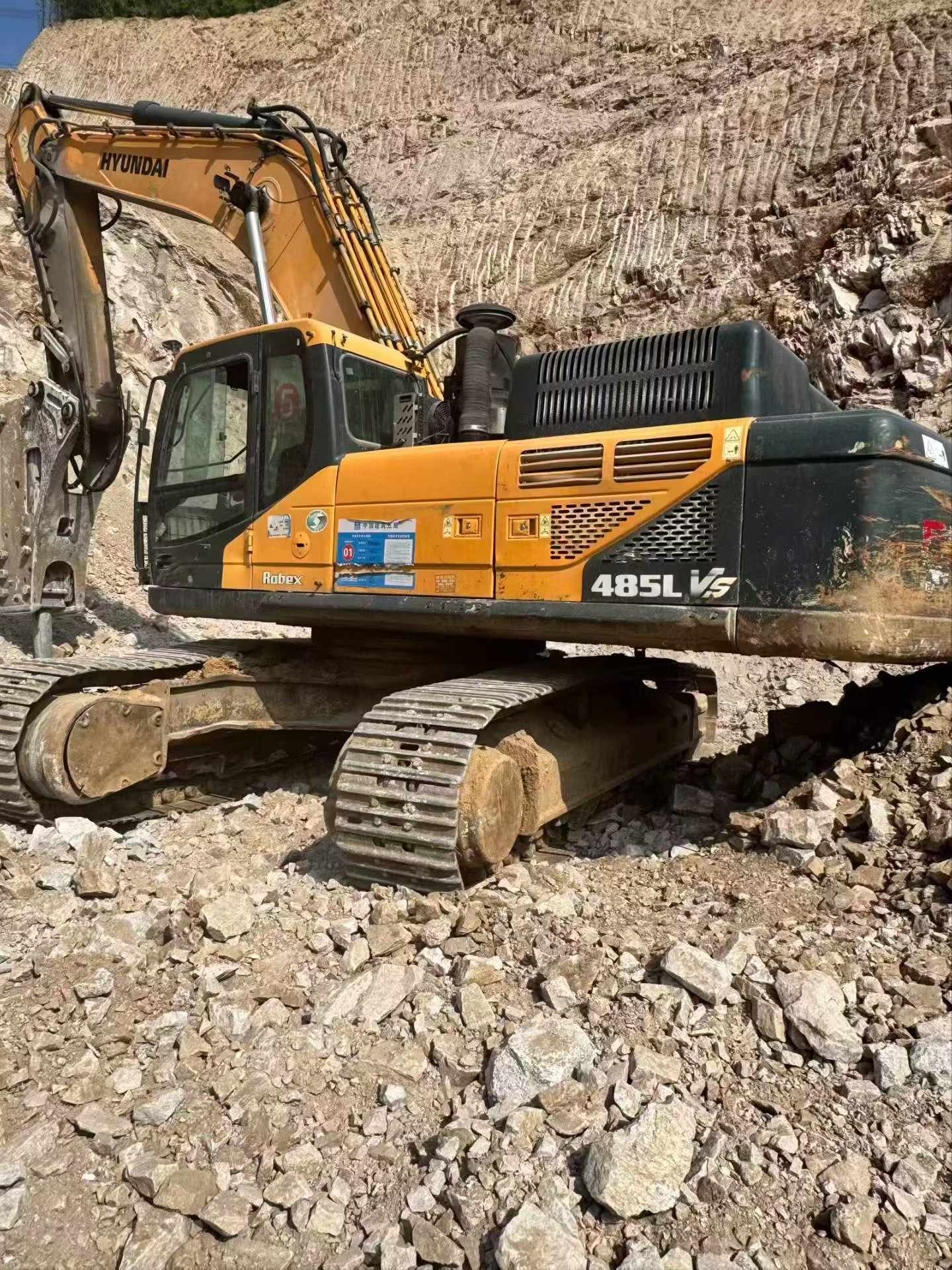 Buy Hyundai R485LVS Used Excavator / 2
