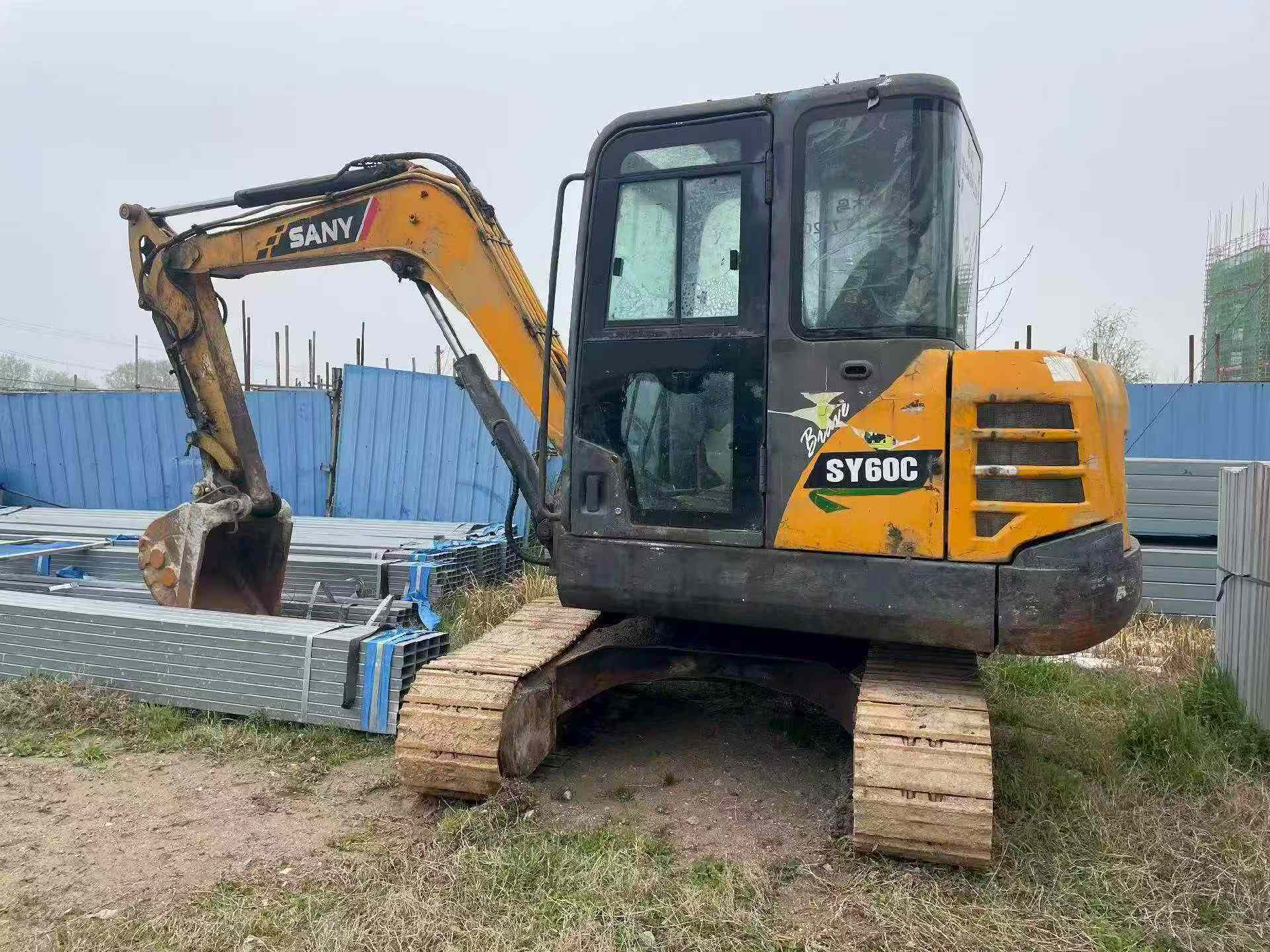 Buy Sany SY55 Used Excavator / 5