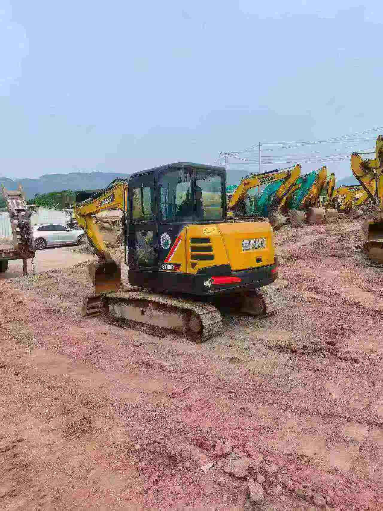 Buy Sany SY55 Used Excavator / 3