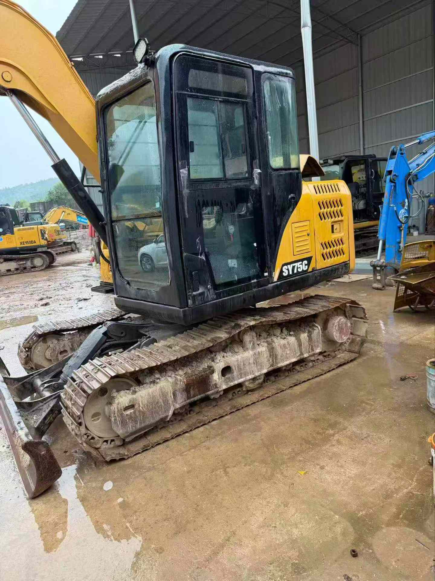 Buy Sany SY75C-8 Used Excavator / 3