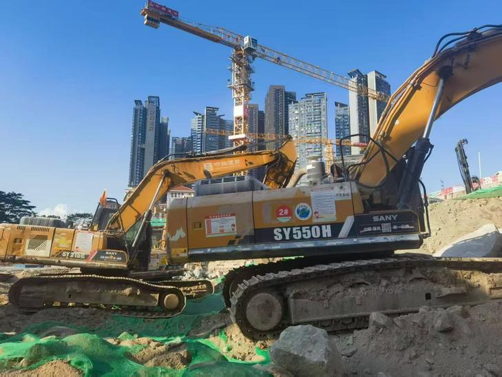 Buy Sany SY550H Used Excavator / 1
