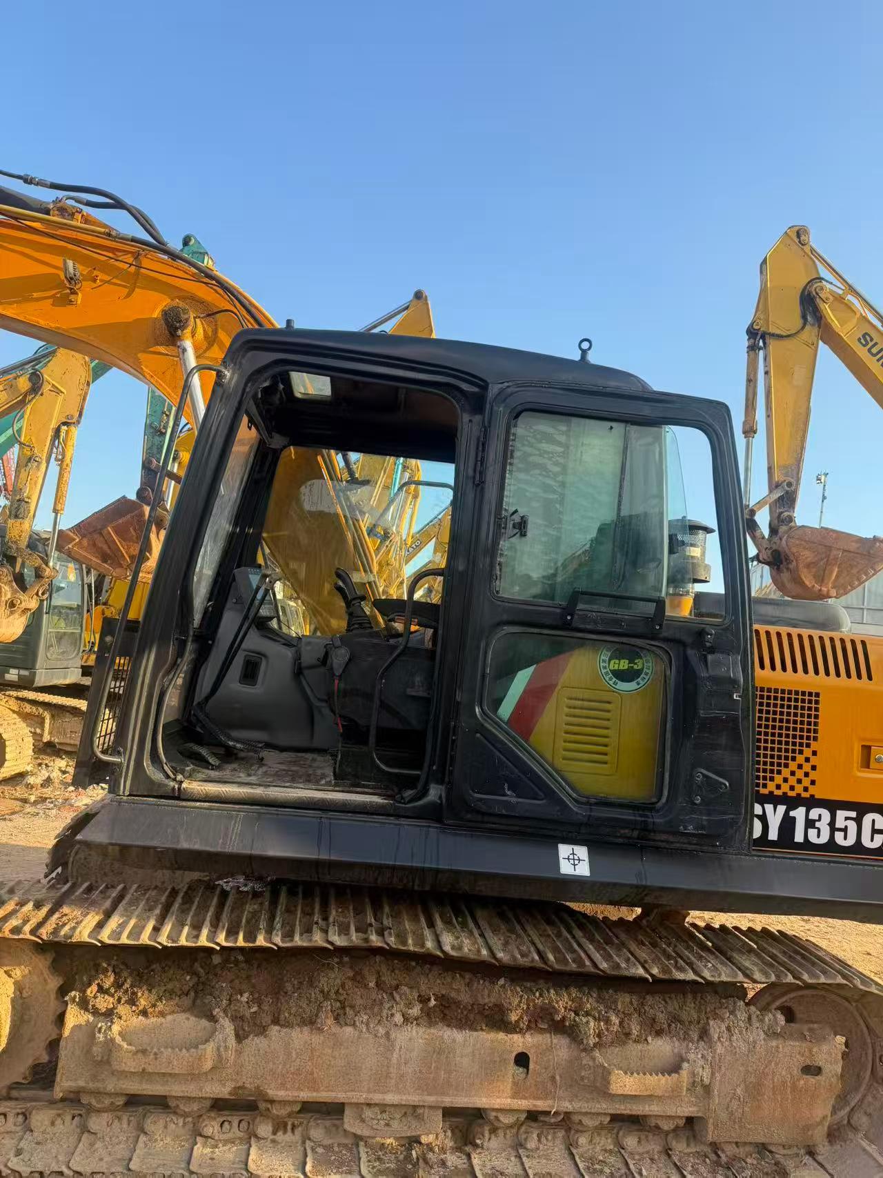 Buy Sany SY135 Used Excavator / 5