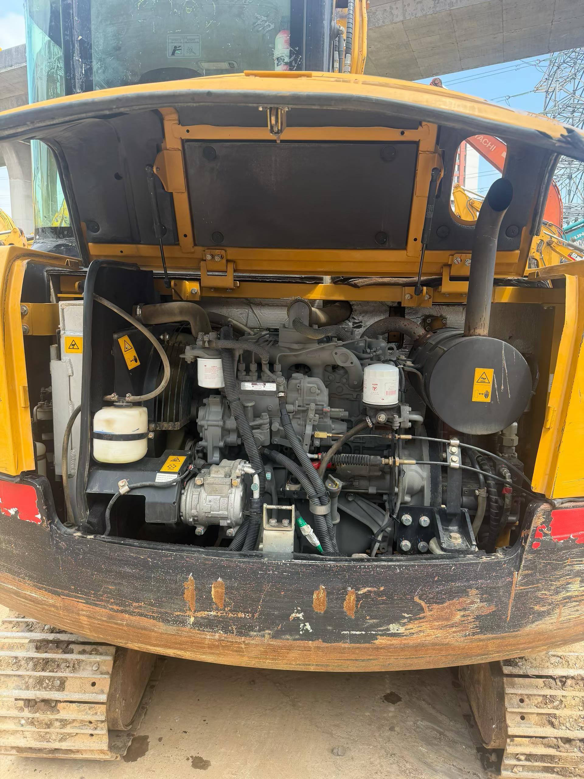 Buy Sany SY55 Used Excavator / 8