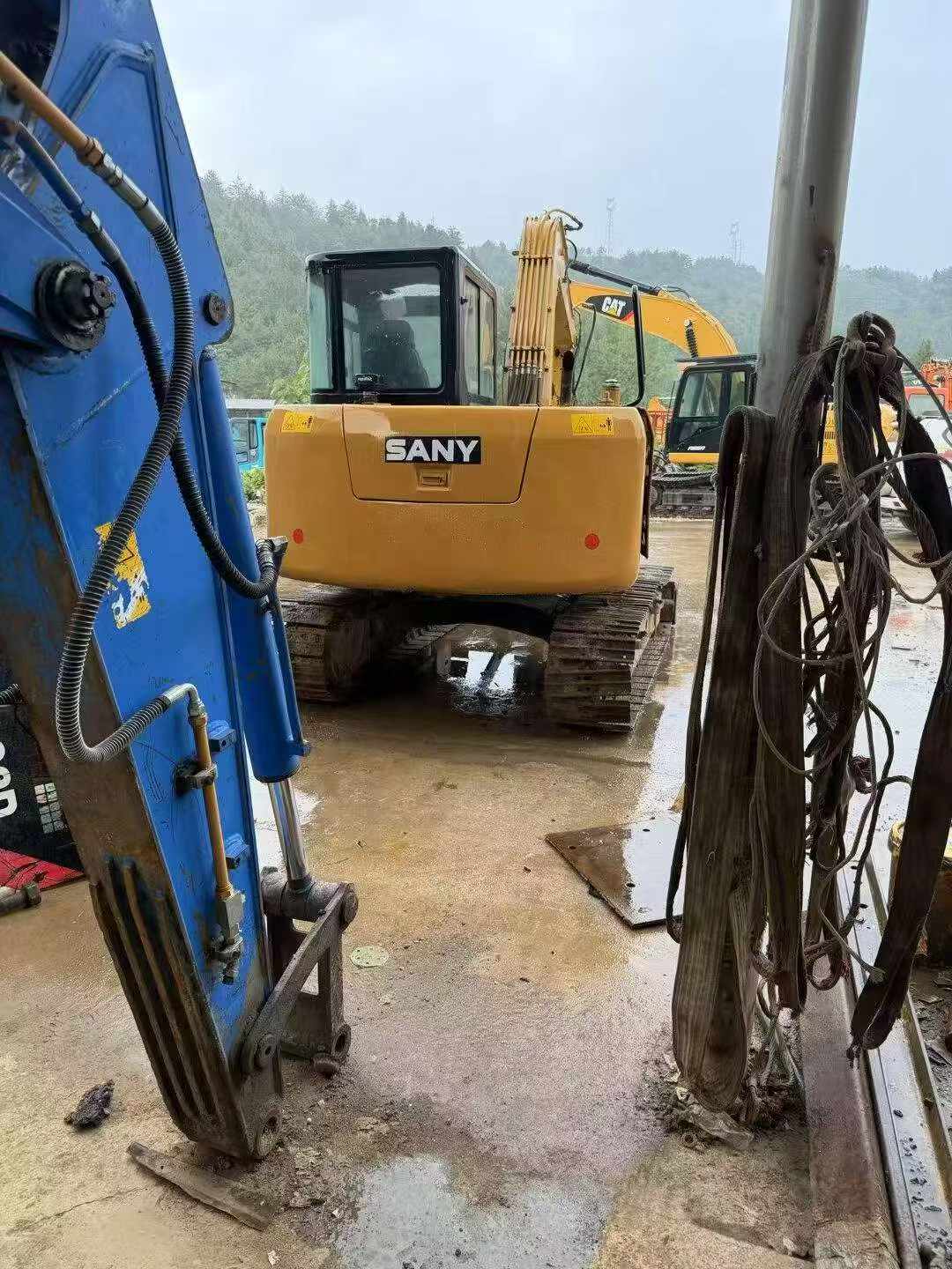 Buy Sany SY75C-8 Used Excavator / 4