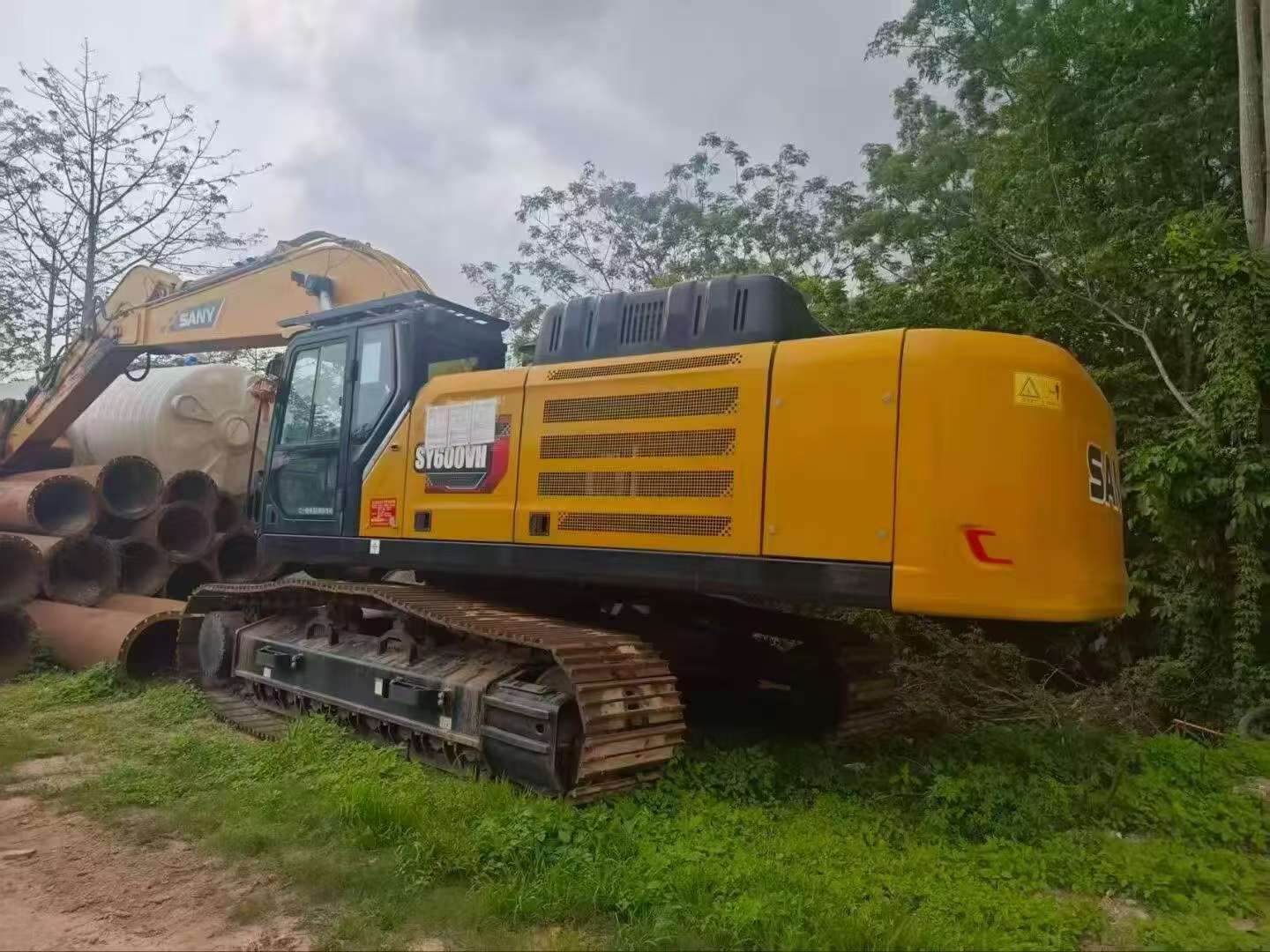 Buy Sany SY600HB Used Excavator / 5