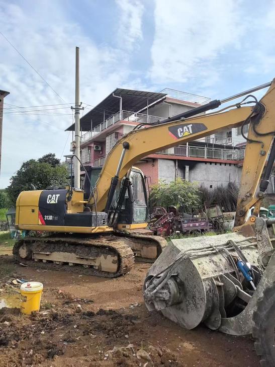 Buy Caterpillar 313D Used Excavator / 1