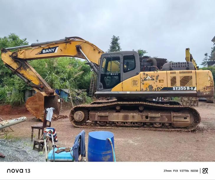Buy Sany SY355 Used Excavator / 1