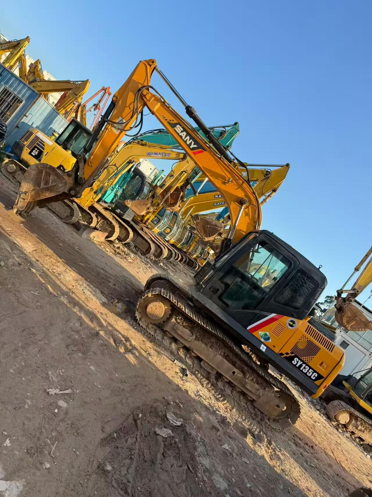 Buy Sany SY135 Used Excavator / 4