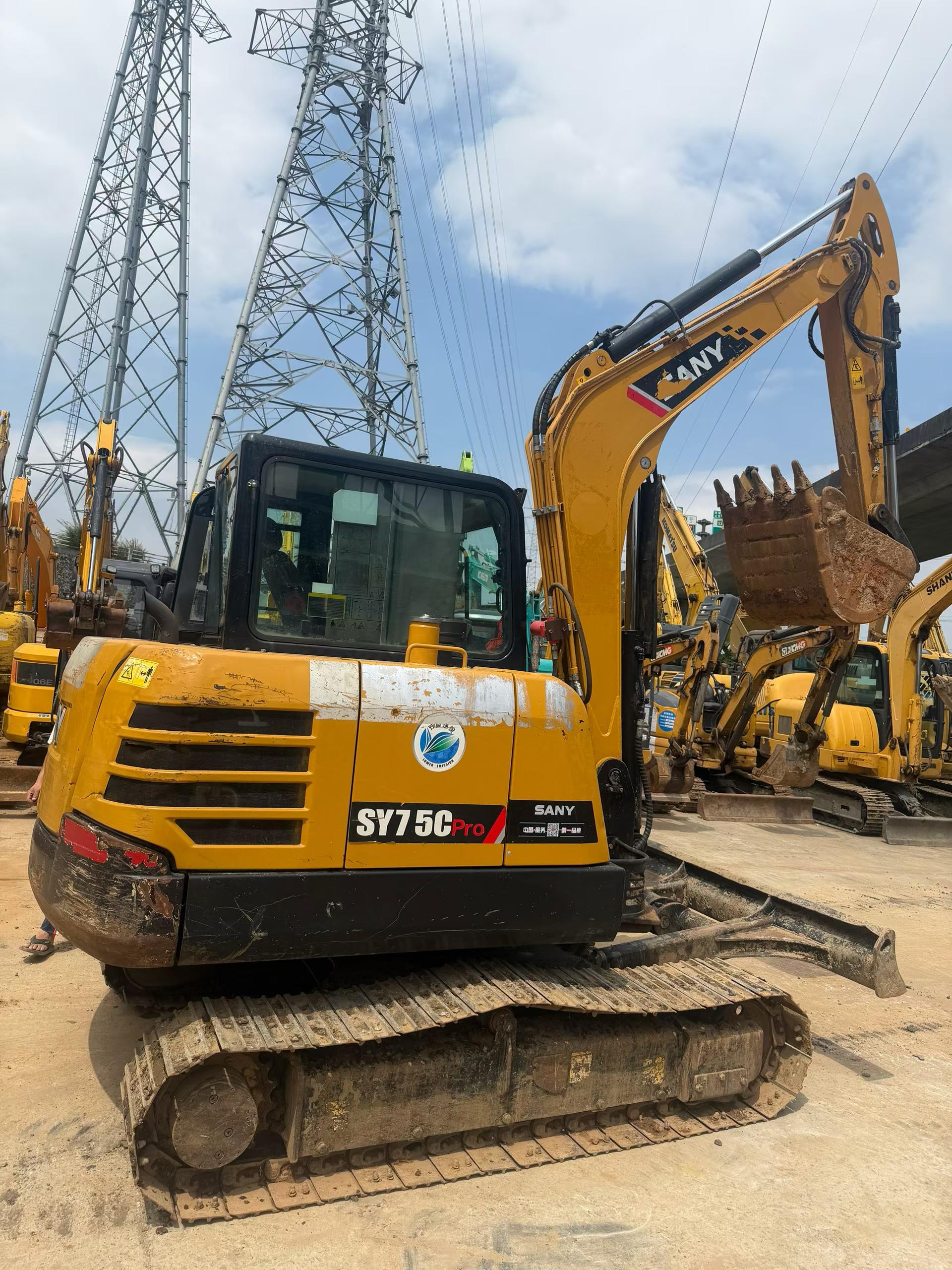 Buy Sany SY55 Used Excavator / 2